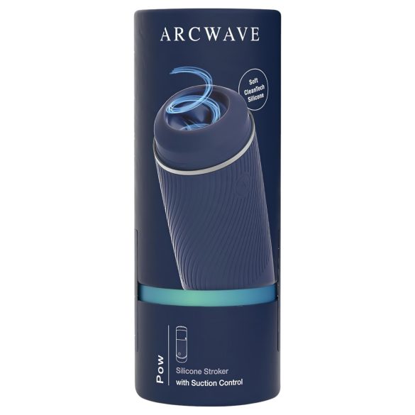 Arcwave Pow - masturbateur manuel à aspiration (bleu)