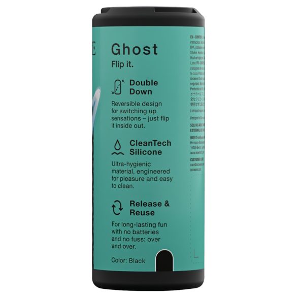 Arcwave Ghost - masturbateur de poche réversible - noir