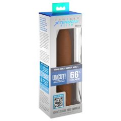   X-TENSION Elite - gaine pénis ajustable ouverte (naturel foncé)