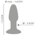 You2Toys - Plug anal en silicone (couleur)