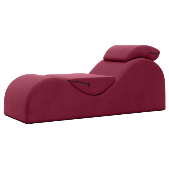 Divan eros modulable 3 en 1 (rouge)