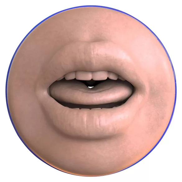Fleshlight Boost Blow - masturbateur bouche réaliste - couleur chair