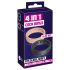 You2Toys 4in1 - lot de cockrings (naturel-noir)