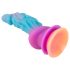 Beasty Cocks - plug anal extra-terrestre en silicone (bleu-orange)