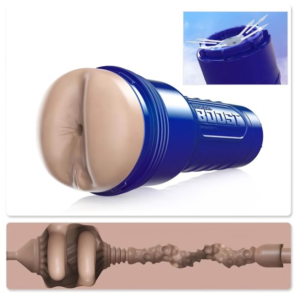 Fleshlight Boost Blast - masturbateur fesses réaliste (naturel)