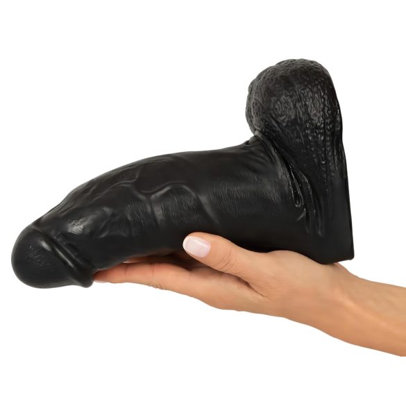 Realistixxx Real Giant - Gode réaliste avec testicules - 22 cm (noir)