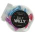 Silly Willy - Dildo silicone ventouse - 12 pcs (couleur)