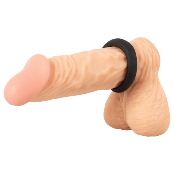 Erecto - anneau pénien - silicone noir