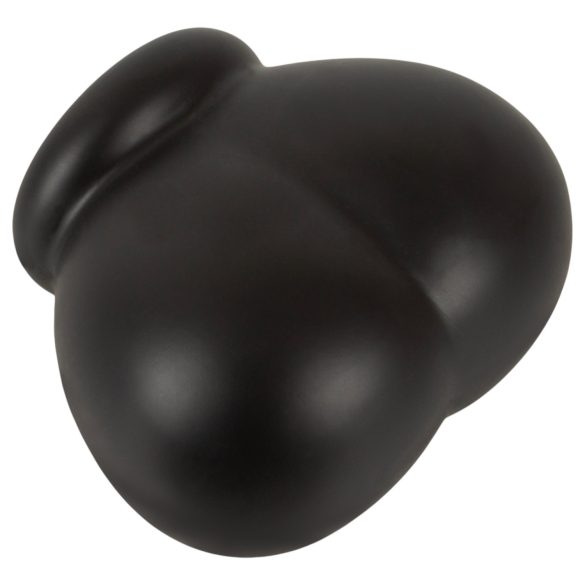 Erecto - sac à testicules et élargisseur - silicone noir