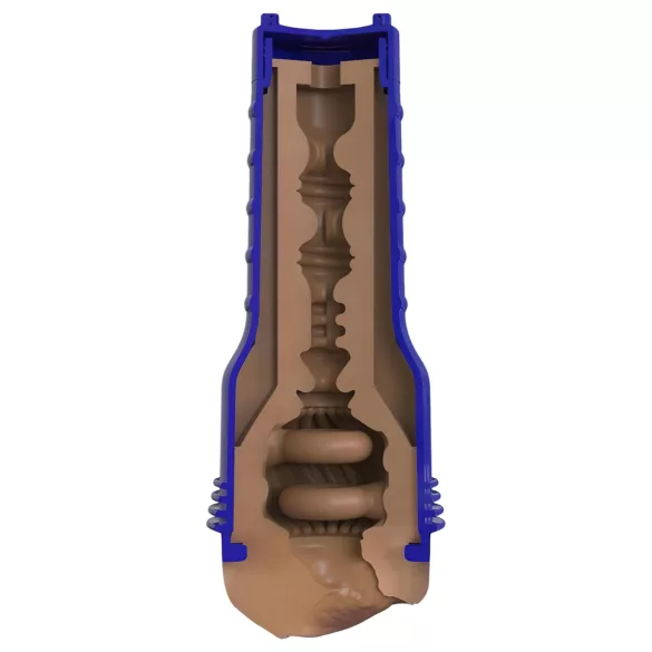 Fleshlight Boost Bang - masturbateur vagin réaliste - couleur marron