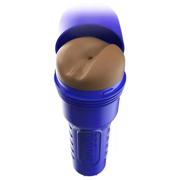 Fleshlight Boost Blast - masturbateur vagin réaliste anus - silicone marron