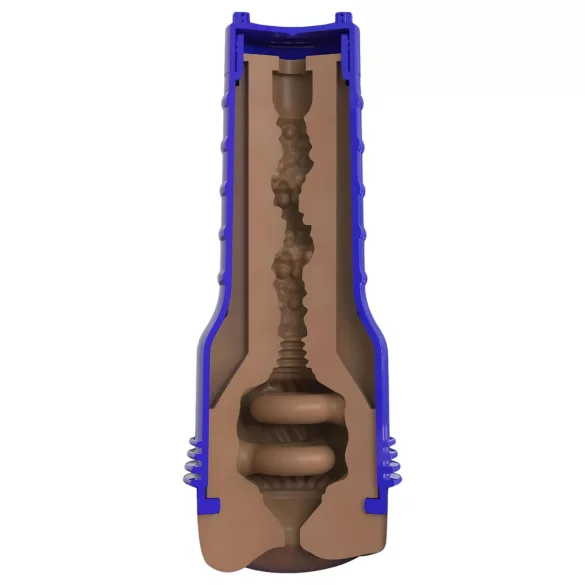 Fleshlight Boost Blast - masturbateur vagin réaliste anus - silicone marron