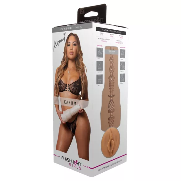 Fleshlight Kazumi Kumzumi - vagin réaliste - texture naturelle