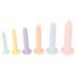 Six in a Row - Set de dildos entraîneurs - 6 pcs (couleurs)
