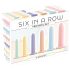 Six in a Row - Set de dildos entraîneurs - 6 pcs (couleurs)