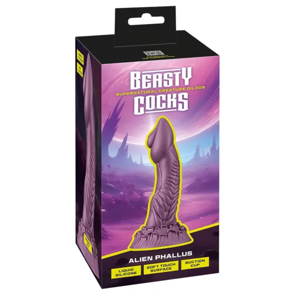 Beasty Cocks - gode alien réaliste - silicone violet