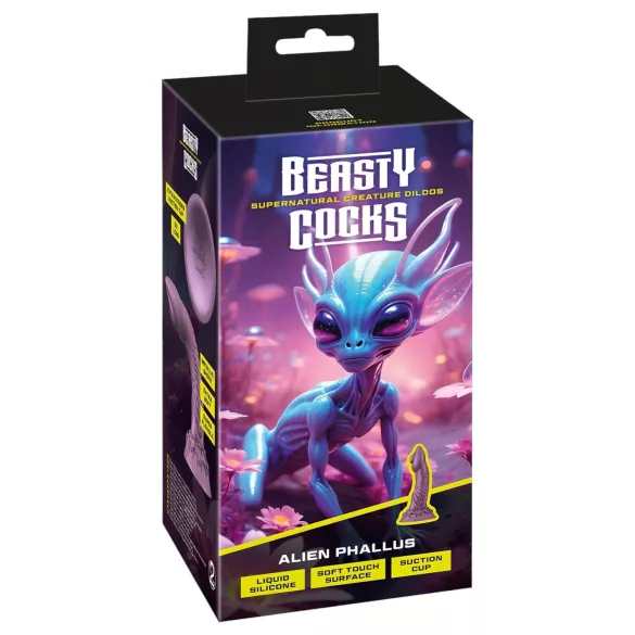 Beasty Cocks - gode alien réaliste - silicone violet