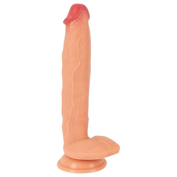 Realistixxx Réal Géant - dildo XXL avec testicules (naturel)