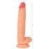 Realistixxx Géant Réel - dildo géant avec testicules (naturel)