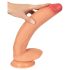 Realistixxx Géant Réel - dildo géant avec testicules (naturel)