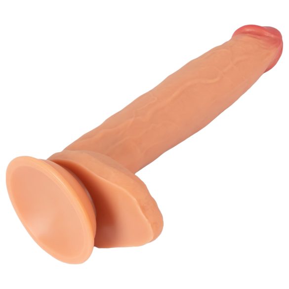 Realistixxx - gode géant réaliste avec testicules - silicone couleur chair