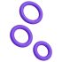 ROMP Remix Trio - Set de 3 Anneaux Pénis (Violet)