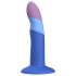 ROMP Piccolo - Dildo souple en silicone (bleu-violet)