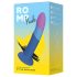 ROMP Piccolo - Dildo souple en silicone (bleu-violet)