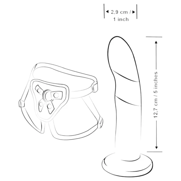 ROMP Piccolo - kit de pegging (noir-bleu)