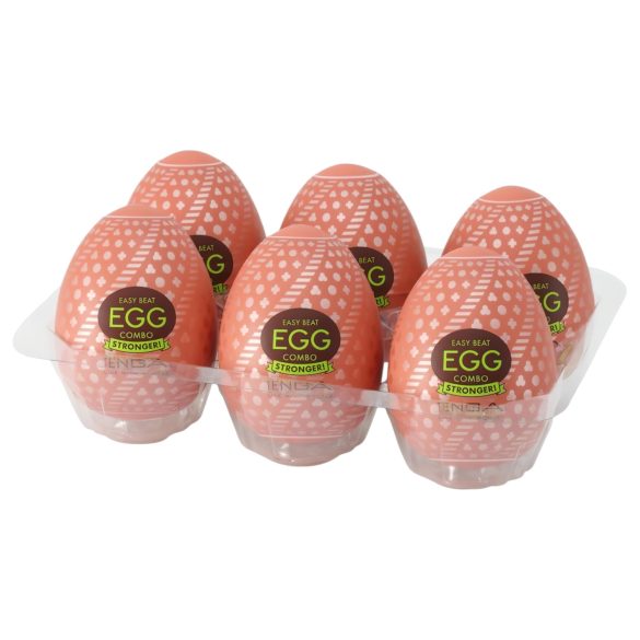 TENGA Œuf Combo Stronger - Masturbateur, lot de 6