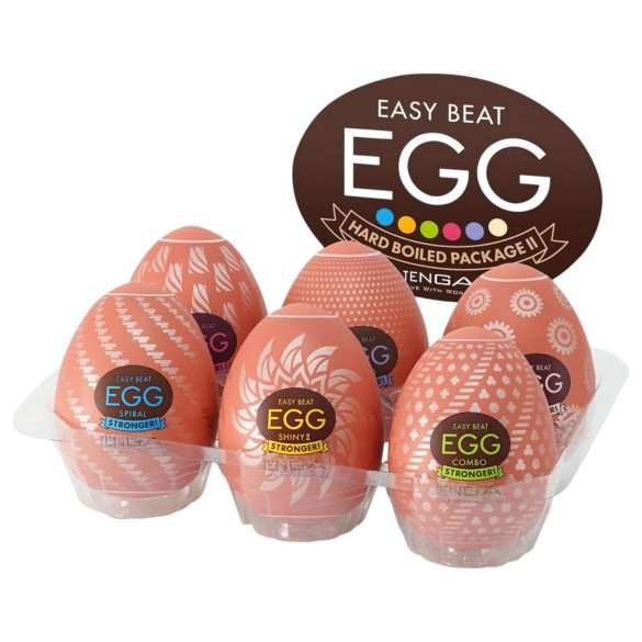 TENGA - Coffret œufs masturbateurs plus forts - 6 pcs