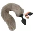 You2Toys - plug anal en silicone avec queue - gris