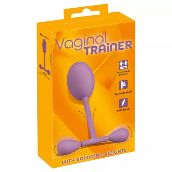 You2Toys - entraîneur intime - silicone violet