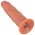 Realistixxx – godemichet réaliste à double couche (couleur chair)