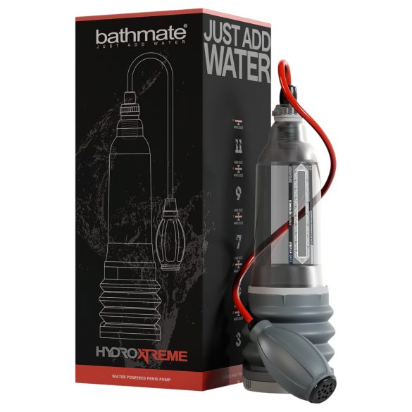 Bathmate HydroXtreme8 - pompe à eau (transparente)