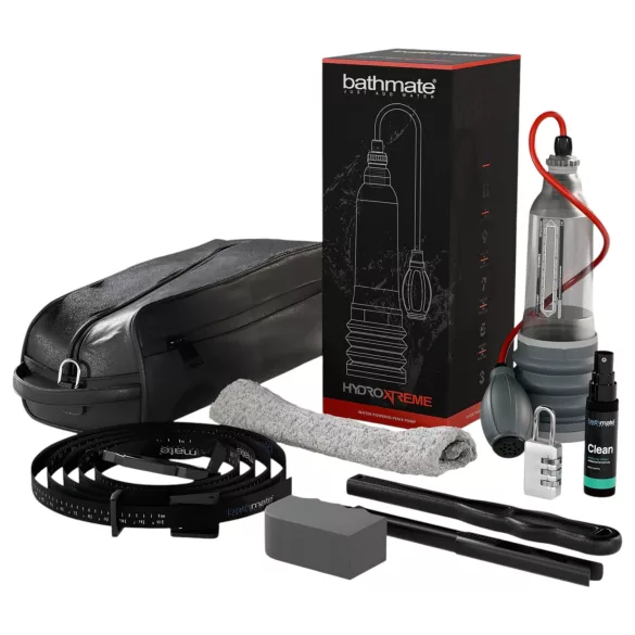 Bathmate - pompe à pénis hydraulique - HydroXtreme8 - transparent