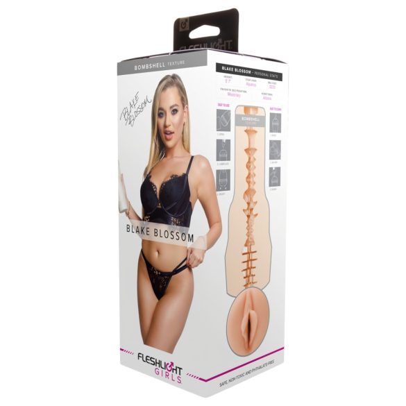 Fleshlight - vagin réaliste Blake Blossom Bombshell - texture naturelle