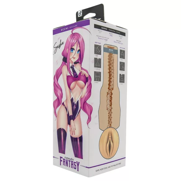 Fleshlight - masturbateur vagin réaliste Sasha Nakamoto Ecchi - couleur chair