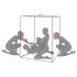Secretdome - Cabine intime BDSM avec ouvertures (noir)
