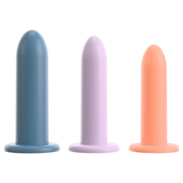 En File Indienne - Set d'Entraînement de Dildos - 3 Pièces (Coloré)