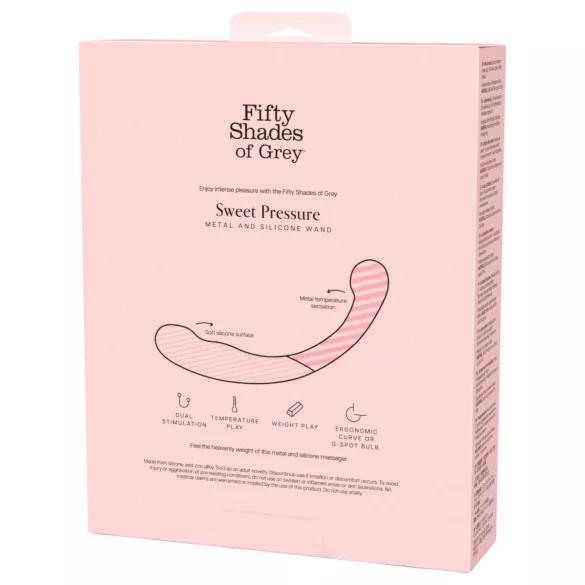 Fifty Shades of Grey - gode double - silicone noir