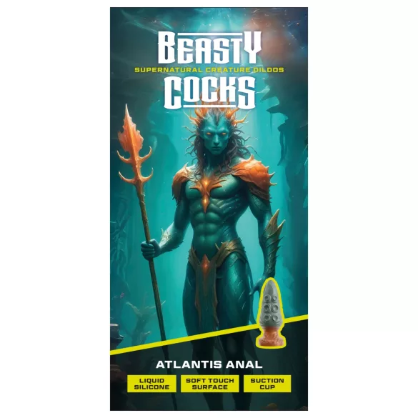 Beasty Cocks Atlantis - plug anal - silicone vert