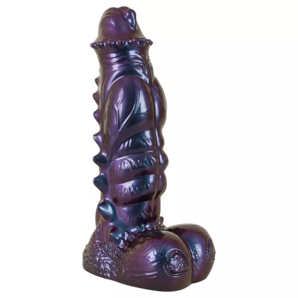 Beasty Cocks Tech-Zilla Bang - godemichet monstre à ventouse (violet)