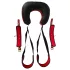 Bad Kitty - coussin de nuque avec support de cuisse (noir)