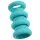 You2Toys - Set de 3 anneaux pénien et testiculaire (turquoise)