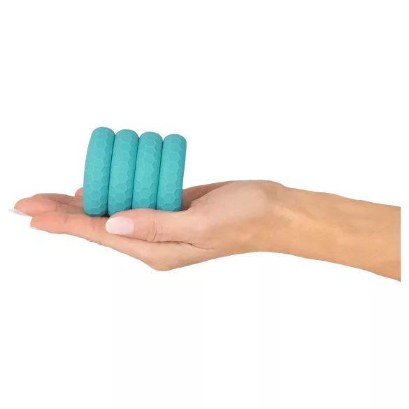 You2Toys - Set de 3 anneaux pénien et testiculaire (turquoise)