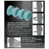 You2Toys - Set de 3 anneaux pénien et testiculaire (turquoise)