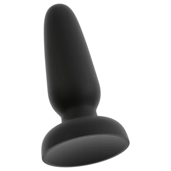 Black Velvets - plug anal en silicone avec ventouse (noir) - S