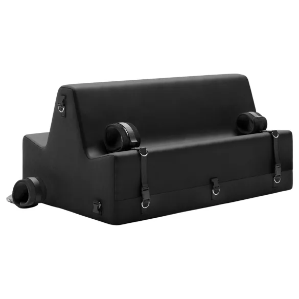 Liberator - coussin sexuel avec menottes (noir)