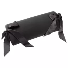 Liberator - coussin érotique avec liens en satin (noir)